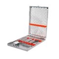 Кассета IMS Infinity DIN, 13 инструментов, 290х184х34, отделение для аксессуаров, фиолетовая IMEDIN134 - фото 511799