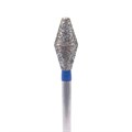 Бор алмазный Ecoline E 811 M, двойной конус, турбинный наконечник, D=3.2 мм, синий, 1 шт E-811-M-314-032_1 - фото 532602